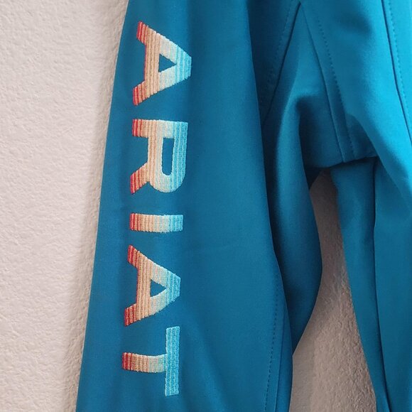 Ariat Jacket Youth XL Retro Ranch Softshell Waterproof Fleece Western Outerwear - Picture 4 of 16